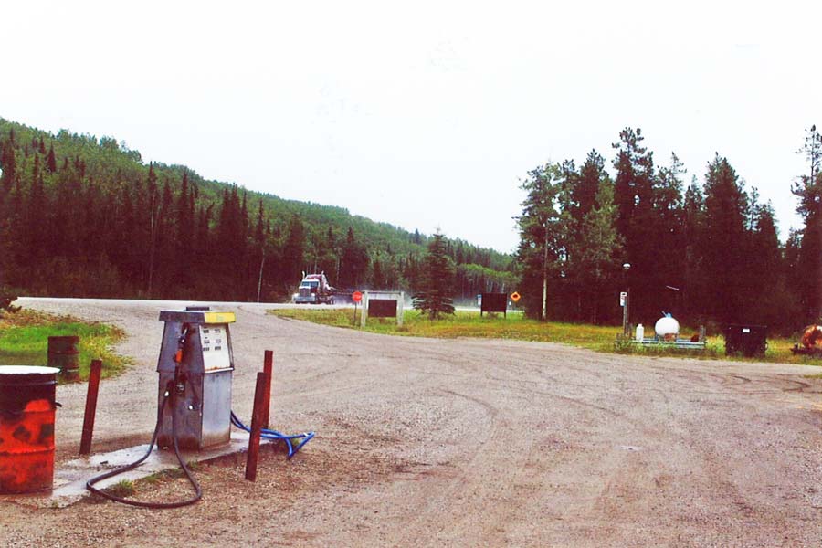 Tankstelle in Yukon